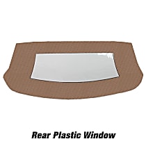 CD2089CO02SDX Convertible Rear Window - Vinyl, Direct Fit, Sold individually