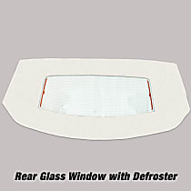 HG0118DF21SP Convertible Rear Window - Vinyl, Direct Fit, Sold individually