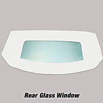 HG0243CTN11SP Convertible Rear Window - Vinyl, Direct Fit, Sold individually