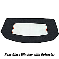 HG0289DF09SDX Convertible Rear Window - Vinyl, Direct Fit, Sold individually