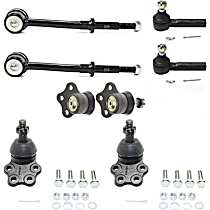 8-Piece Kit Front Suspension Kit, Rear Wheel Drive,  Includes (4) Ball Joint, (2) Sway Bar Link, and (2) Tie Rod End