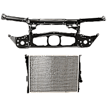 2-Piece Kit Radiator, Automatic Transmission, 3.0L 6Cyl, Sedan,  Includes (1) Radiator and (1) Radiator Support