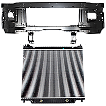 2-Piece Kit Radiator, 8/10 cyl., 5.4L/6.8L/7.3L Engines