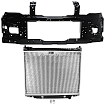2-Piece Kit Radiator, 8 Cyl, 4.6L Eng., Plastic Tank