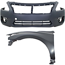 2015 nissan altima front shop bumper replacement cost