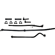 7-Piece Kit Front Suspension with Tie Rod Adjusting Sleeves, Tie Rod Ends, and Track Bar