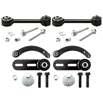 4-Piece Kit Rear, Driver and Passenger Side, Upper Control Arm, FWD, US Built Vehicle, VIN Number Begins With 1, Camber Plus or Minus 2 Degrees, Eccentric Adjustment,  Includes (2) Control Arm and (2) Lateral Link