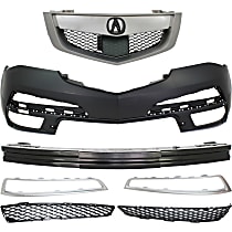 2012 acura mdx front clearance bumper