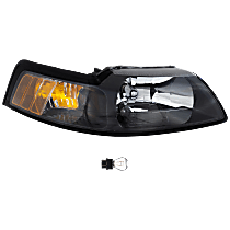 3-Piece Kit, Passenger Side Incandescent Headlight, With bulb(s), OE Replacement, Includes (1) Headlight and (2) Light Bulb