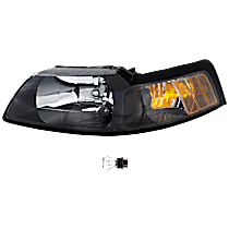 3-Piece Kit, Driver Side Incandescent Headlight, With bulb(s), OE Replacement, Includes (1) Headlight and (2) Light Bulb