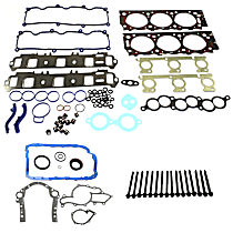 18-Piece Kit Cylinder Head Gasket, Includes (1) Cylinder Head Bolt, (1) Cylinder Head Gasket, and (1) Engine Conversion Gasket Set