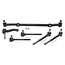 6-Piece Kit Center Link, includes (1) Center Link, (1) Idler Arm, and (4) Tie Rod End