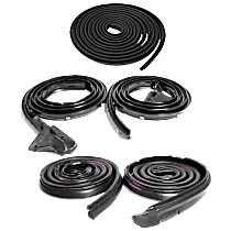 KIT-013025-C01 Roof Rail Seal - Direct Fit, 3-Piece Kit