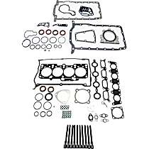 12-Piece Kit Engine Gasket Set, Overhaul, Turbocharged, DOHC, 20 Valves, Includes (1) Cylinder Head Bolt, (1) Cylinder Head Gasket, (1) Lower Engine Gasket Set