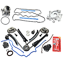 Timing Chain Kit, includes Oil Pump, Valve Cover Gasket, and Water Pump