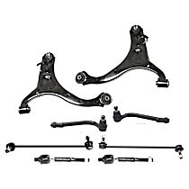 8-Piece Kit Front, Driver and Passenger Side, Upper and Lower Control Arm