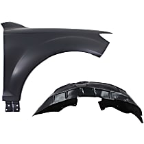 2-Piece Kit Front, Passenger Side Fender, Includes (1) Fender and (1) Fender Liner