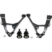 4-Piece Kit Front, Driver and Passenger Side, Lower Control Arm Kit, AWD, includes (2) Ball Joint and (2) Control Arm
