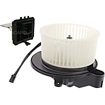 2-Piece Kit Blower Motor,  Includes (1) Blower Motor and (1) Blower Motor Resistor
