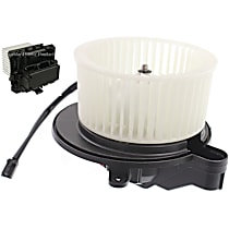 2-Piece Kit Blower Motor,  Includes (1) Blower Motor and (1) Blower Motor Resistor
