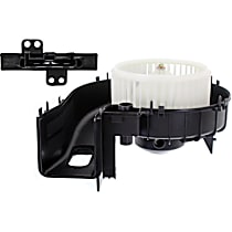 Blower Motor Kit with Blower Motor Resistor, With Motor Wheel, Without Climate Control, with Housing