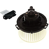 Blower Motor Kit, With Motor Wheel, Without Climate Control, includes Blower Motor Resistor