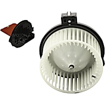 Blower Motor Kit, With Motor Wheel, Without Climate Control, includes Blower Motor Resistor