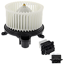 Blower Motor Kit, With Motor Wheel, With Climate Control, includes Blower Motor Resistor