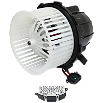 Blower Motor Kit, With Motor Wheel, includes Blower Motor Resistor