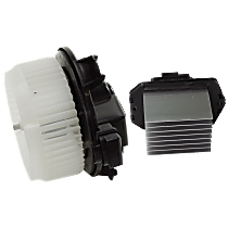 2-Piece Kit Blower Motor, includes (1) Blower Motor and (1) Blower Motor Resistor