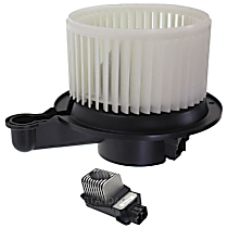 2-Piece Kit Blower Motor,  Includes (1) Blower Motor and (1) Blower Motor Resistor
