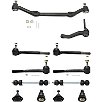 Front Suspension Kit, includes Ball Joint, Center Link, Idler Arm, Sway Bar Link, and Tie Rod End