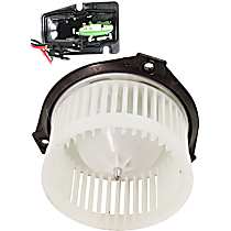 2-Piece Kit Blower Motor,  Includes (1) Blower Motor and (1) Blower Motor Resistor - 