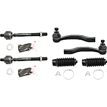 Front Suspension Kit, includes Steering Rack Boot and Tie Rod End