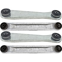 4-Piece Kit Rear, Driver and Passenger Side, Lower Control Arm, includes Trailing Arms