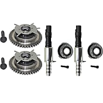 4-Piece Kit Cam Phaser, includes Variable Timing Solenoid
