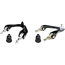 4-Piece Kit Front, Driver and Passenger Side, Upper Control Arm Kit, Includes (2) Ball Joint and (2) Control Arm