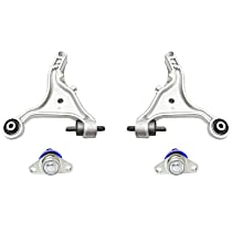 Front, Driver and Passenger Side, Lower Control Arm Kit, includes Ball Joints
