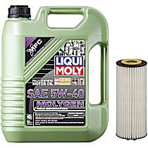 2-Piece Kit Oil Filter, Cartridge, enginedesignationname: 177.90; Direct OE Replacement; , 4.0L 8Cyl  Includes (1) Oil Filter, (1) Motor Oil