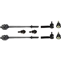 8-Piece Kit Front, Driver and Passenger Side Suspension Includes Ball Joints and Tie Rod Ends