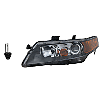 2-Piece Kit, Driver Side HID/Xenon Headlight, With bulb(s), OE Replacement, Includes (1) Headlight and (1) Headlight Bulb