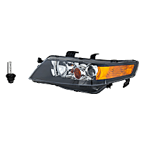 2-Piece Kit, Driver Side HID/Xenon Headlight, With bulb(s), OE Replacement, Includes (1) Headlight and (1) Headlight Bulb
