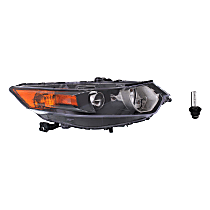 2-Piece Kit, Passenger Side HID/Xenon Headlight, With bulb(s), OE Replacement, Includes (1) Headlight and (1) Headlight Bulb