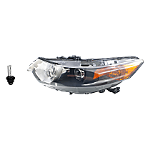 2-Piece Kit, Driver Side HID/Xenon Headlight, With bulb(s), OE Replacement, CAPA Certified, Includes (1) Headlight and (1) Headlight Bulb
