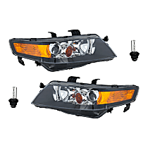 4-Piece Kit, Driver and Passenger Side HID/Xenon Headlight, With bulb(s), OE Replacement, Includes (2) Headlight and (2) Headlight Bulb