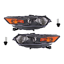 4-Piece Kit, Driver and Passenger Side HID/Xenon Headlight, With bulb(s), OE Replacement, Includes (2) Headlight and (2) Headlight Bulb