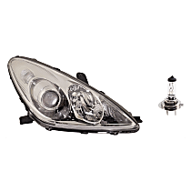 Passenger Side Headlight Kit, With bulb(s), Halogen, For vehicles without HID, includes Headlight Bulb
