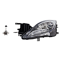 2-Piece Kit Driver Side Halogen Headlight, With bulb(s), OE Replacement,  Includes (1) Headlight and (1) Headlight Bulb