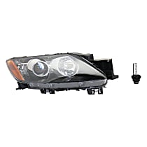 2-Piece Kit Passenger Side HID/Xenon Headlight, With bulb(s), OE Replacement Includes (1) Headlight and (1) Headlight Bulb