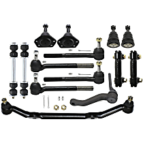 Front Suspension Kit, includes Ball Joint, Center Link, Idler Arm, Sway Bar Link, Tie Rod Adjusting Sleeve, and Tie Rod End